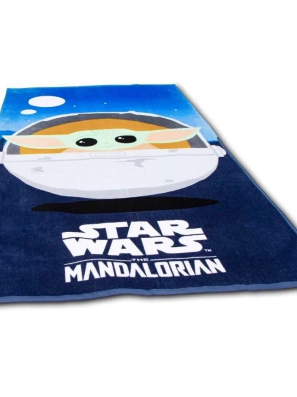 Star Wars *Gogu The Mandalorian 100% Cotton Beach Towel 28in X 58in New.